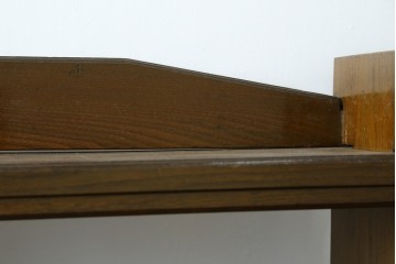 和製アンティーク　栓材　釘を使わない楔(くさび)式のレトロな本棚　(R-087694)