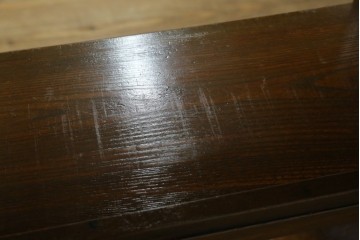 和製アンティーク　栓材　釘を使わない楔(くさび)式のレトロな本棚　(R-087694)