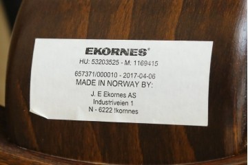中古　美品　EKORNES(エコーネス)　本革　ストレスレス レノ クラシック(S)　包み込むような座り心地のリクライニングチェアとオットマンのセット　定価約45万円　(R-087714)