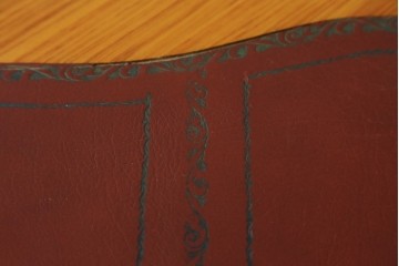 イタリアヴィンテージ　高級品　クラシカルなデザインが印象的なデスク　(R-087724)