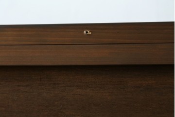 和製アンティーク　古建具リメイク　欅(ケヤキ)材　引き戸の杢目が目を惹くサイドボード　R-087728