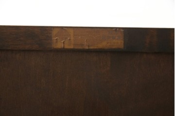 中古　松本民芸家具　T型　重厚な佇まいのライティングビューロー　定価約46万5千円　(R-087729)