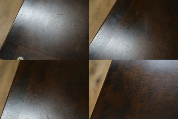 中古　希少な廃番品　蝦夷民藝(蝦夷民芸家具)　取り外せる小引き出し付きライティングビューロー　(R-087731)