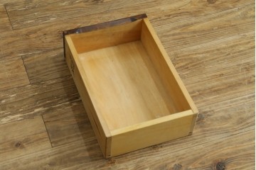 和製ヴィンテージ　北海道民芸家具　重厚感のあるサイドキャビネット　(R-087741)
