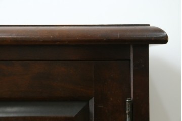 和製ヴィンテージ　北海道民芸家具　重厚感のあるサイドキャビネット　(R-087741)