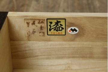 中古　美品　仙台民藝箪笥(仙台箪笥)　重厚な金具が目を惹く衣装箪笥　定価約50万円　(R-087744)