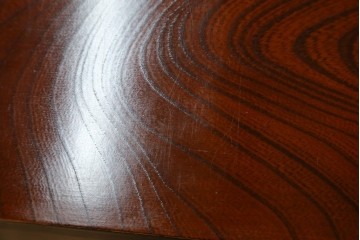 中古　美品　仙台民芸箪笥(仙台箪笥)　重厚な金具と杢目が目を引くチェスト　定価約27万円　(R-087749)