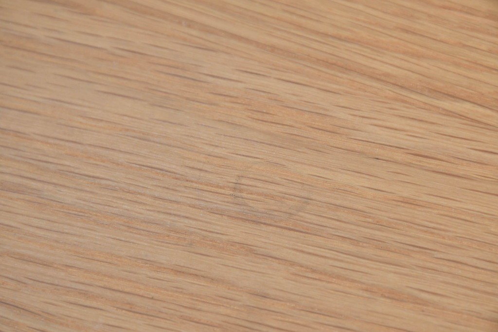 中古　希少な廃番品　無印良品(MUJI)　オーク無垢材　すっきりとしたデザインのデスク　(R-087754)