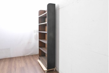 和製アンティーク　レトロな佇まいの本棚　(R-087755)