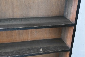 和製アンティーク　レトロな佇まいの本棚　(R-087755)