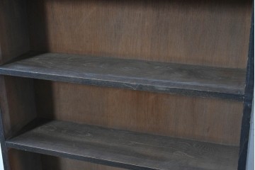 和製アンティーク　レトロな佇まいの本棚　(R-087755)