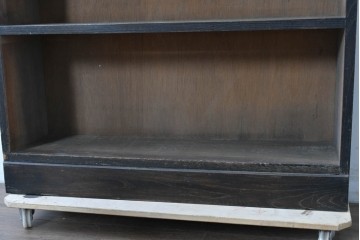 和製アンティーク　レトロな佇まいの本棚　(R-087755)