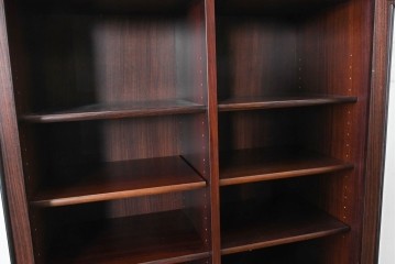 和製ヴィンテージ　ローズウッド材　木目の美しいキャビネット　(R-087756)