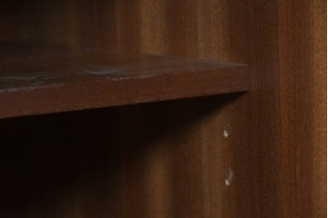 和製ヴィンテージ　ローズウッド材　木目の美しいキャビネット　(R-087756)