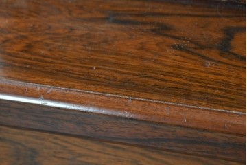和製ヴィンテージ　ローズウッド材　木目の美しいキャビネット　(R-087756)