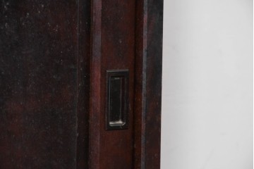 《天板取り付け加工費込み》中古　北海道民芸家具　カバ材　端正なフォルムのテレビボード　(R-087770)