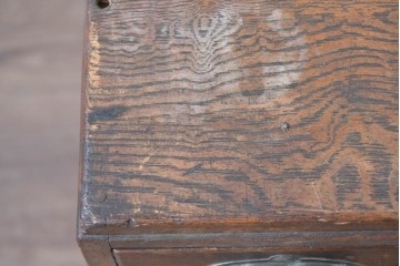 和製アンティーク　栓材　引き出し7杯のレトロなサイドチェスト　(R-087777)