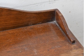 イギリスヴィンテージ　CHARLES JENNER & COMPANY　落ち着いた木味と軽やかさを感じる引き出し式のレコードケース　(R-087779)