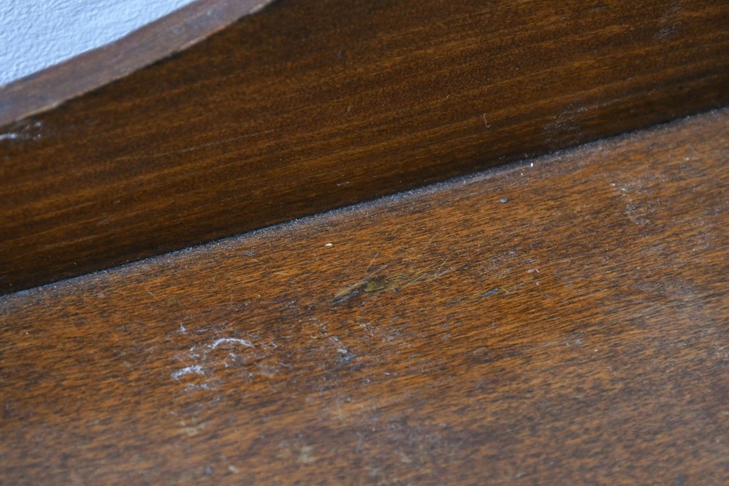 イギリスヴィンテージ　CHARLES JENNER & COMPANY　落ち着いた木味と軽やかさを感じる引き出し式のレコードケース　(R-087779)