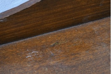 イギリスヴィンテージ　CHARLES JENNER & COMPANY　落ち着いた木味と軽やかさを感じる引き出し式のレコードケース　(R-087779)