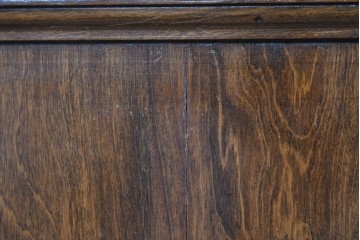 イギリスヴィンテージ　CHARLES JENNER & COMPANY　落ち着いた木味と軽やかさを感じる引き出し式のレコードケース　(R-087779)