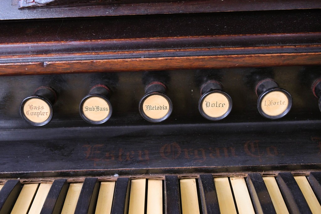 アメリカアンティーク　激レア・希少!!　Estey Organ Company(エスティ オルガン社)　リードオルガン　定価約350万円　(R-087780)