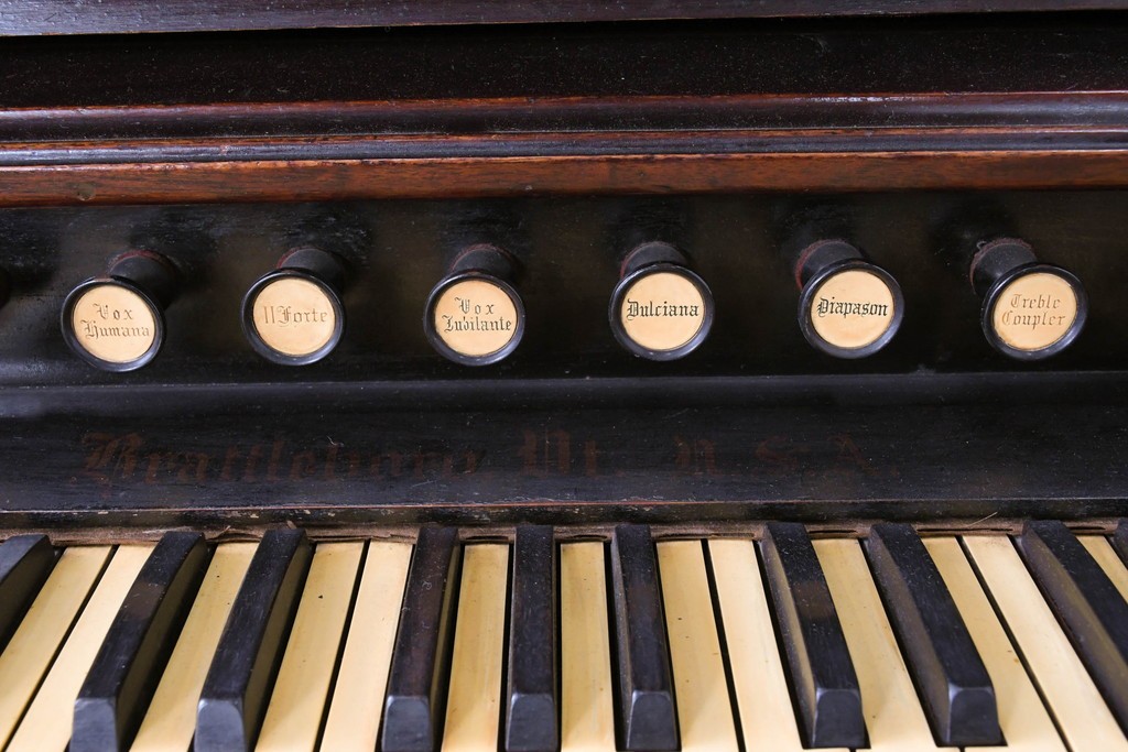 アメリカアンティーク　激レア・希少!!　Estey Organ Company(エスティ オルガン社)　リードオルガン　定価約350万円　(R-087780)