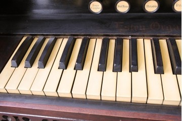 アメリカアンティーク　激レア・希少!!　Estey Organ Company(エスティ オルガン社)　リードオルガン　定価約350万円　(R-087780)