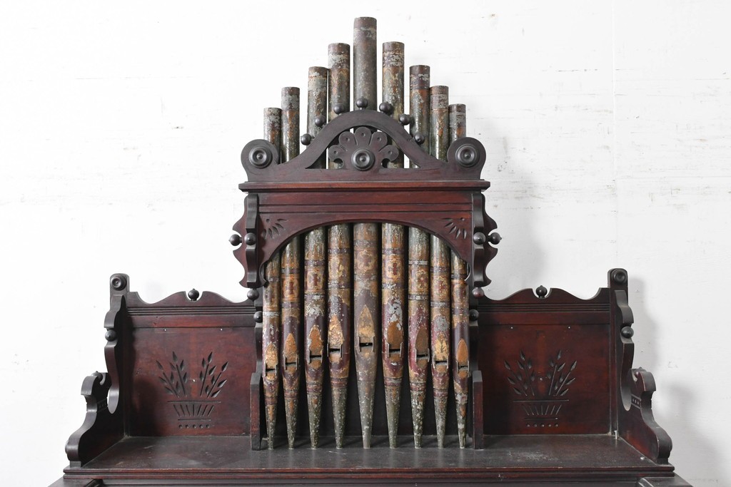 アメリカアンティーク　激レア・希少!!　Estey Organ Company(エスティ オルガン社)　リードオルガン　定価約350万円　(R-087780)