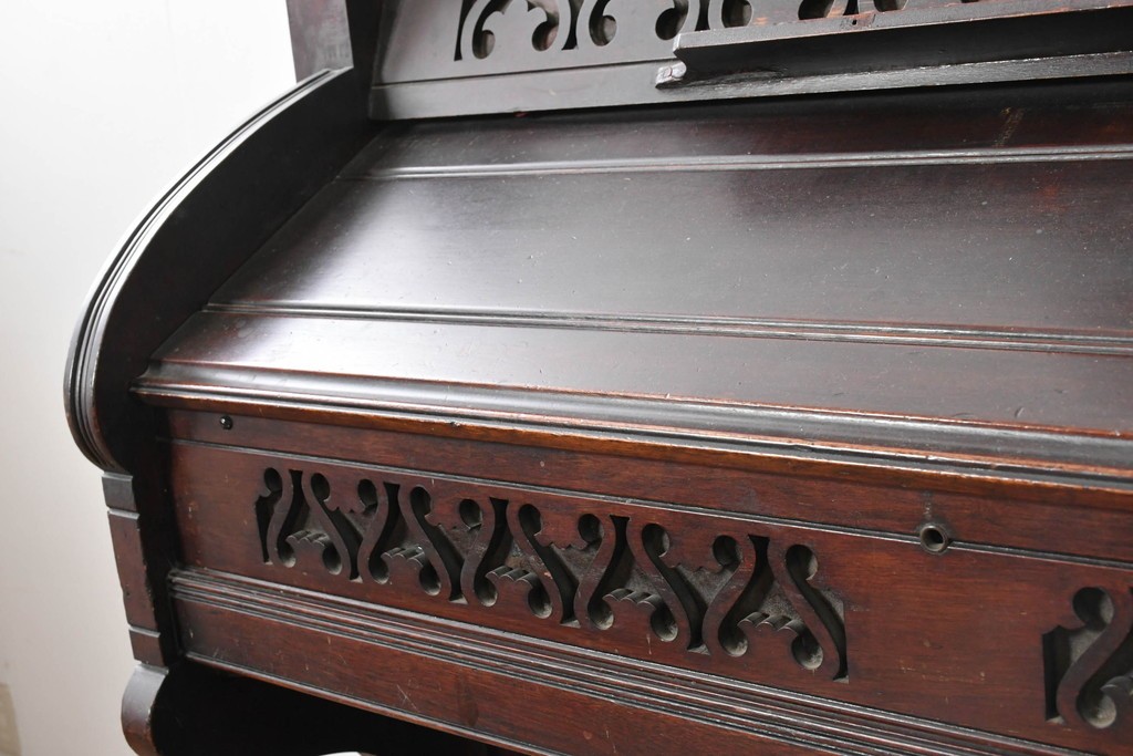 アメリカアンティーク　激レア・希少!!　Estey Organ Company(エスティ オルガン社)　リードオルガン　定価約350万円　(R-087780)
