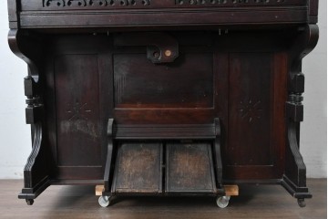 アメリカアンティーク　激レア・希少!!　Estey Organ Company(エスティ オルガン社)　リードオルガン　定価約350万円　(R-087780)