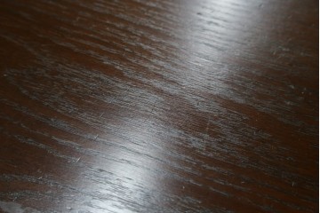 イギリスアンティーク　Jaycee Furniture(ジェイシーファニチャー)　オーク材　ガラス扉に幾何学的な意匠が施されたキャビネット　(R-087786)
