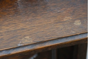 イギリスアンティーク　オーク材　クラシカルな彫刻入りのコールボックス　(R-087795)