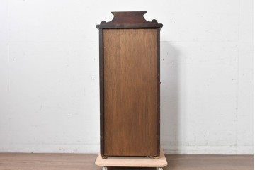 イギリスアンティーク　オーク材　クラシカルな彫刻入りのコールボックス　(R-087795)