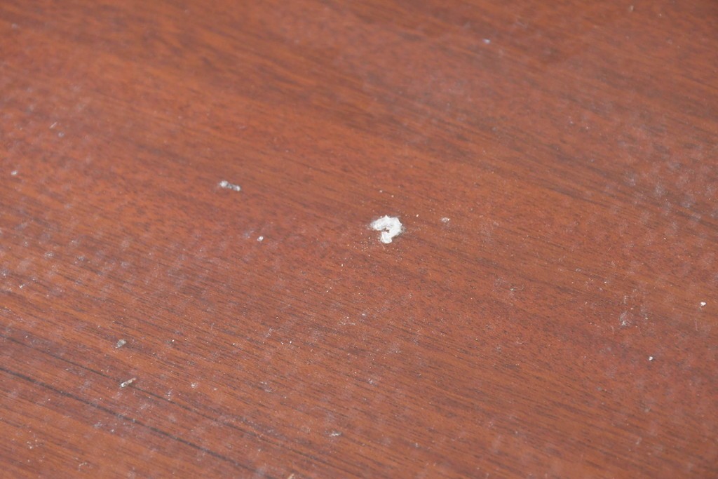 イギリスアンティーク　マホガニー材　シンプルで上品な収納付きサイドテーブル　(R-087796)