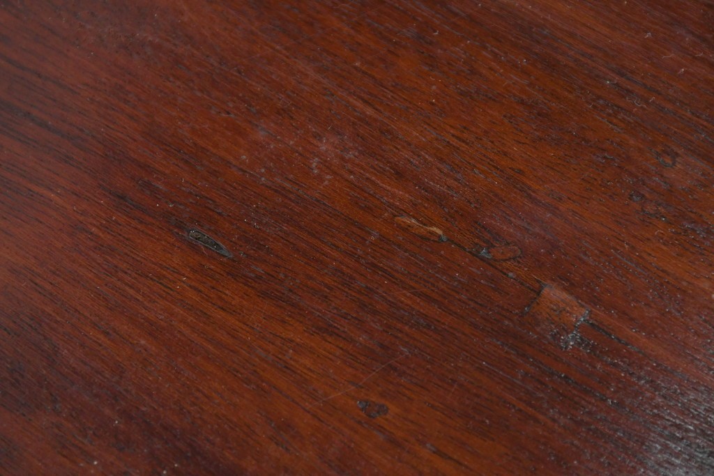 イギリスアンティーク　マホガニー材　曲線フォルムが美しい上品なサイドキャビネット　(R-087800)