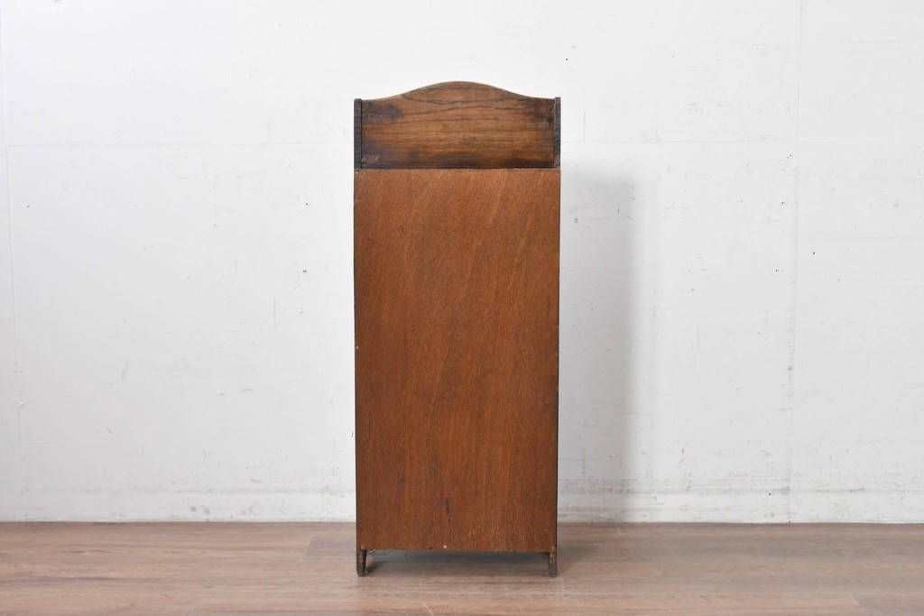 イギリスアンティーク　希少デザイン!　ツイスト支柱が印象的なブックシェルフ　(R-087810)