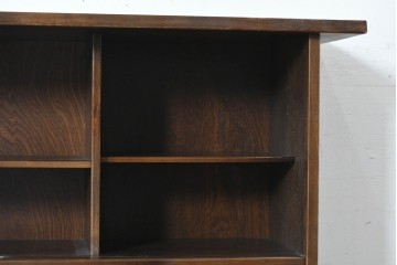 中古　美品　カリモク家具(karimoku)　美しい木目が映える 和モダンデザインのサイドボード　(R-087813)