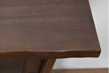 中古　美品　カリモク家具(karimoku)　美しい木目が映える 和モダンデザインのサイドボード　(R-087813)