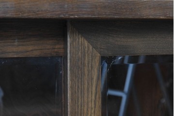 中古　美品　カリモク家具(karimoku)　美しい木目が映える 和モダンデザインのサイドボード　(R-087813)