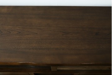 中古　美品　カリモク家具(karimoku)　美しい木目が映える ! 和モダンデザインのサイドボード　(R-087813)