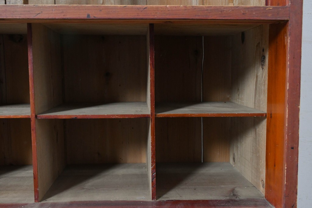 和製アンティーク　大正期から昭和初期　素朴な存在感が魅力の戸棚　(R-087818)