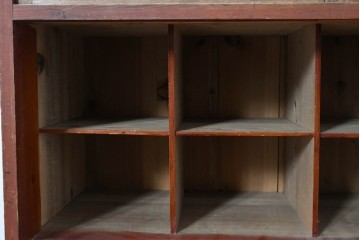 和製アンティーク　大正期から昭和初期　素朴な存在感が魅力の戸棚　(R-087818)