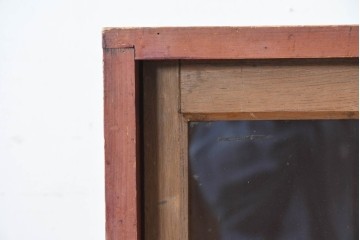 和製アンティーク　大正期から昭和初期　素朴な存在感が魅力の戸棚　(R-087818)