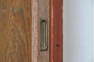 和製アンティーク　大正期から昭和初期　素朴な存在感が魅力の戸棚　(R-087818)