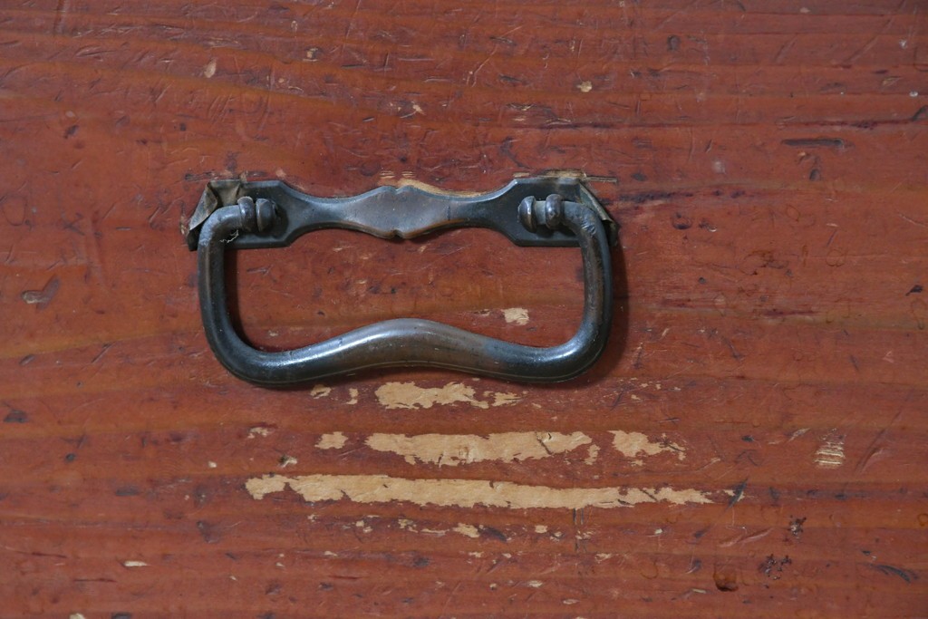 和製アンティーク　大正期から昭和初期　素朴な存在感が魅力の戸棚　(R-087818)