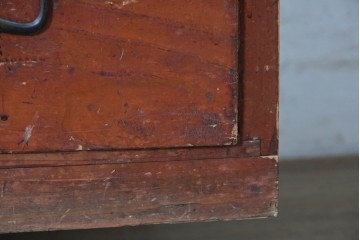 和製アンティーク　大正期から昭和初期　素朴な存在感が魅力の戸棚　(R-087818)