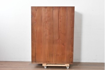 和製アンティーク　大正期から昭和初期　素朴な存在感が魅力の戸棚　(R-087818)