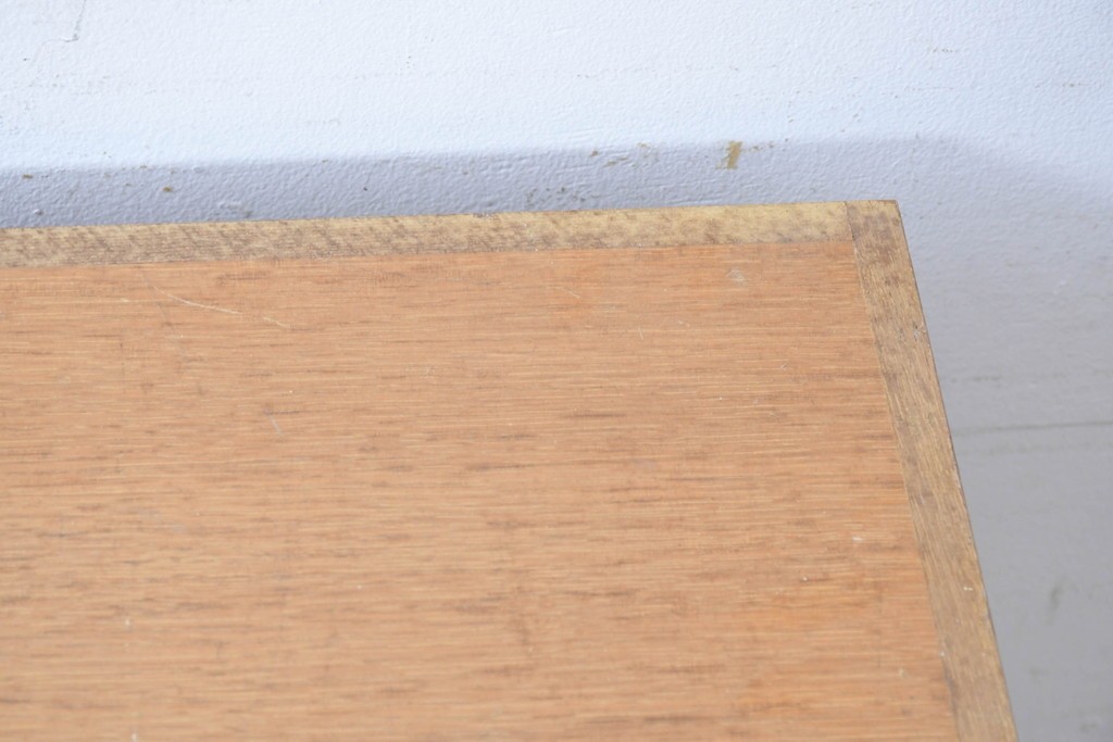 和製ヴィンテージ　昭和レトロ　KIHARA　ナラ材製　小物収納に最適な図書館のカードケース　(R-087819)