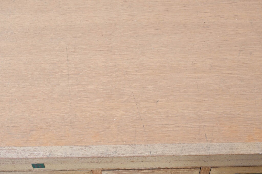 和製ヴィンテージ　昭和レトロ　KIHARA　ナラ材製　小物収納に最適な図書館のカードケース　(R-087819)